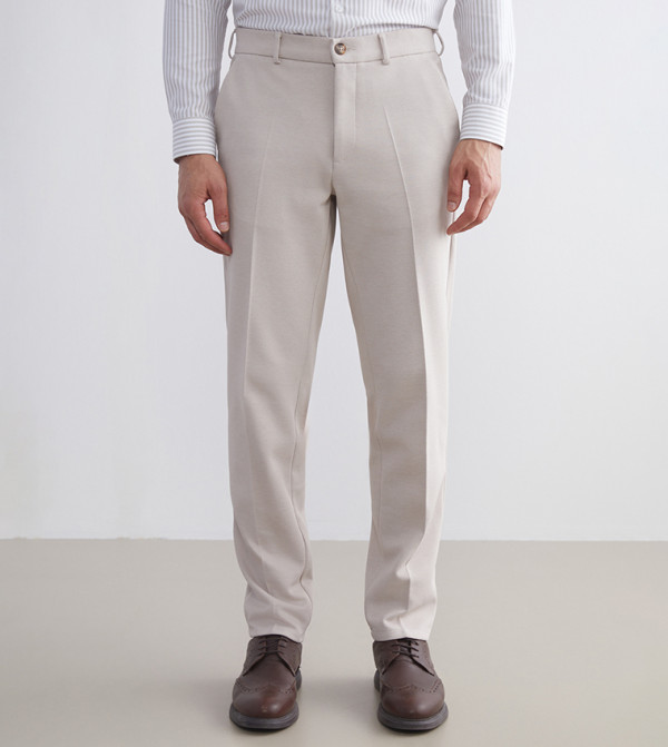 LC Waikiki Formal Pants - Beige Formal Pants