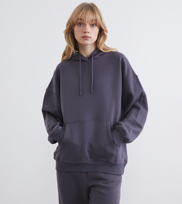 LC Waikiki  Hoodies & Sweatshirts - Grey Sweatshirts