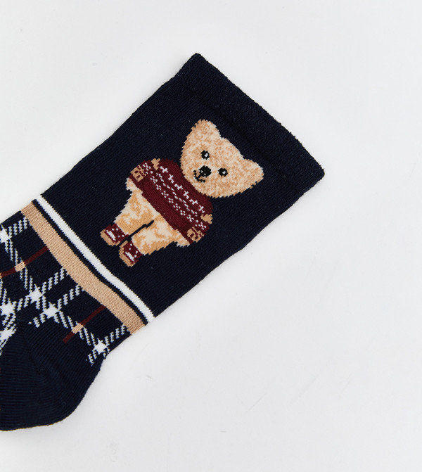 LC Waikiki  Socks - Navy Ankle Length Socks