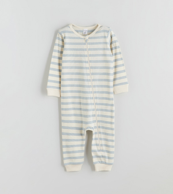 LC Waikiki Onepiece & Bodysuits - Cream Sleep Suits