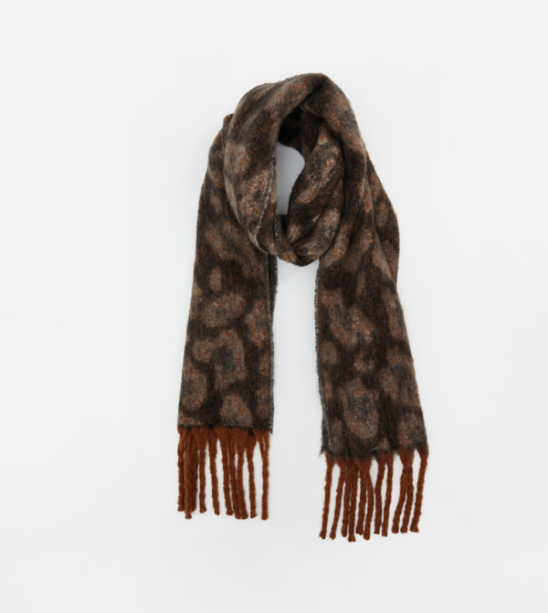 LC Waikiki  Scarves - Brown Woven Scarves