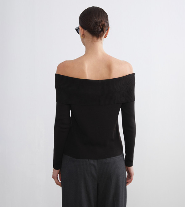 LC Waikiki  Sweaters & Cardigans - Black Sweaters