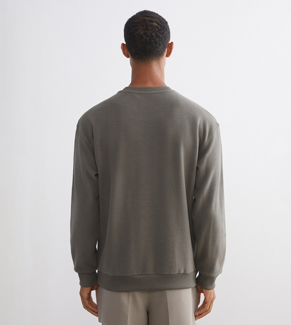 LC Waikiki  Sweatshirts - Khaki Sweatshirts