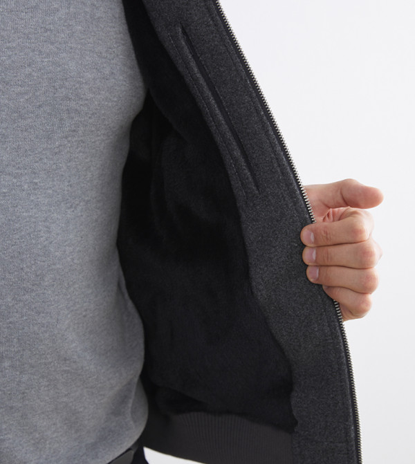 LC Waikiki  Overcoats - Charcoal Overcoats