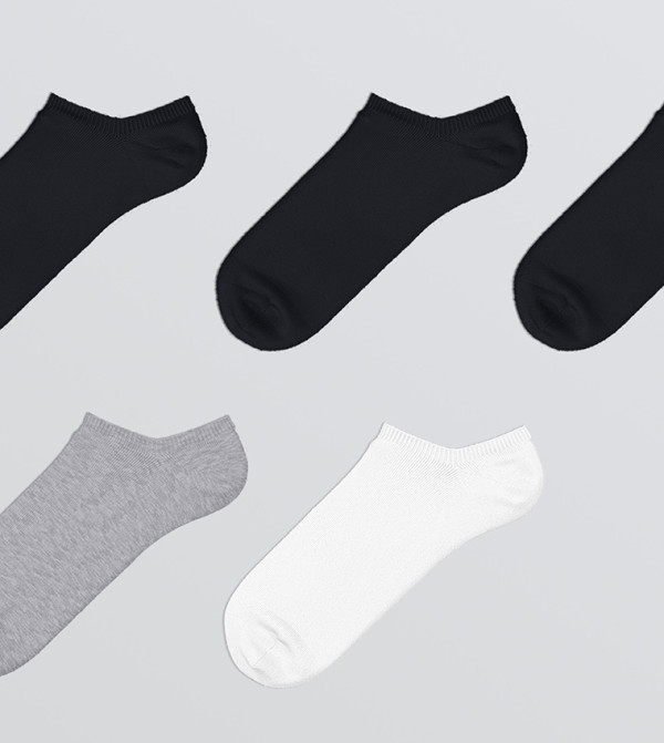 اٍل سي واي كيكي  جوارب للكاحل  - متعدد Ankle Length Socks