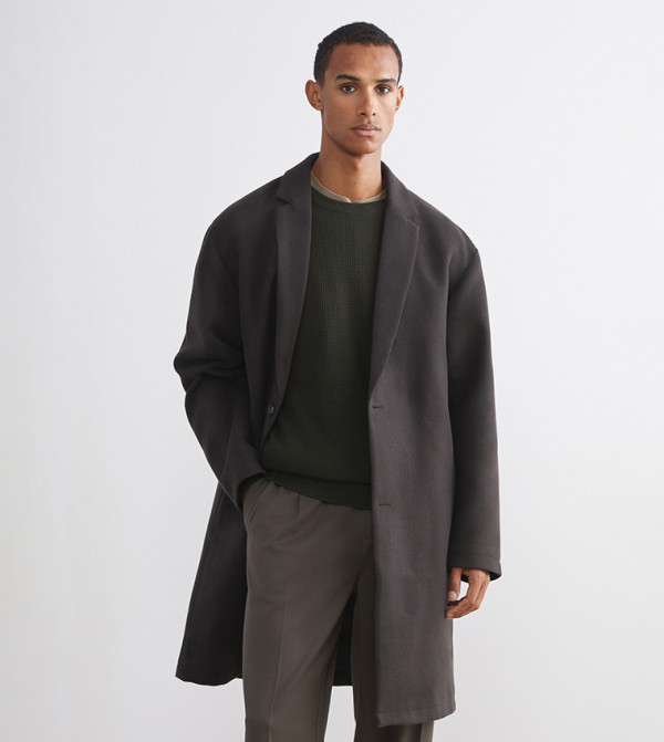 LC Waikiki  Overcoats - Brown Overcoats