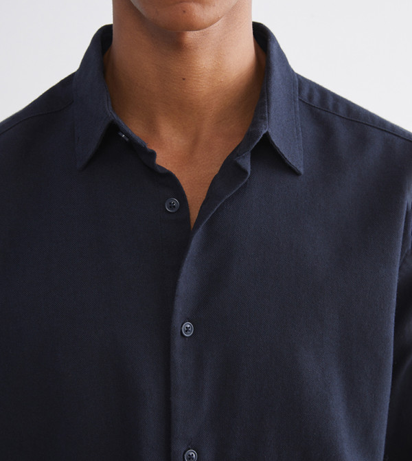 LC Waikiki Shirts - Navy Long Sleeves