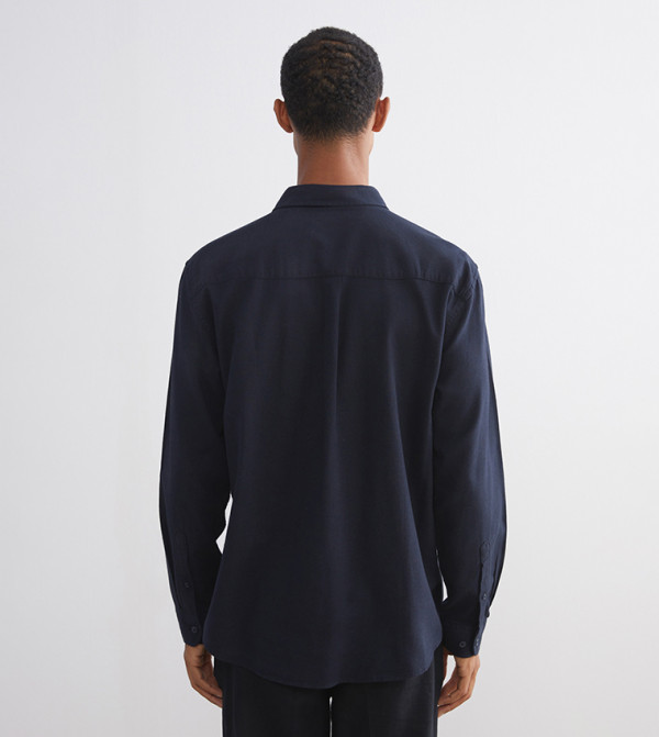 LC Waikiki Shirts - Navy Long Sleeves