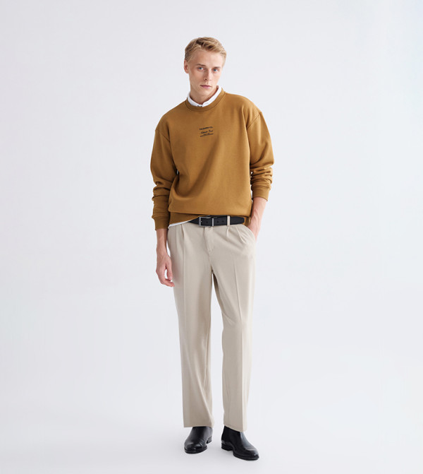 LC Waikiki  Sweatshirts - Brown Sweatshirts