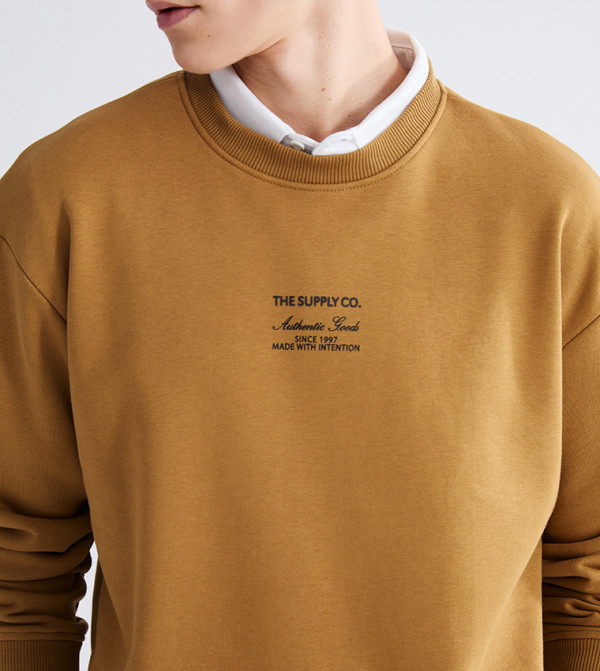 LC Waikiki  Sweatshirts - Brown Sweatshirts