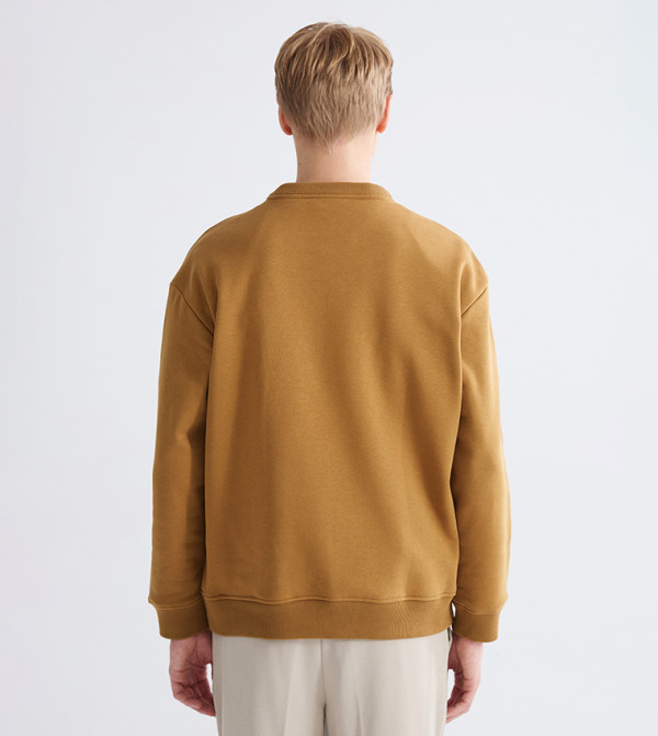 LC Waikiki  Sweatshirts - Brown Sweatshirts
