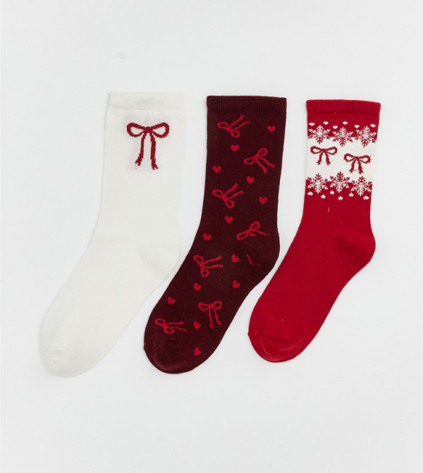 اٍل سي واي كيكي - متعدد Calf Length Socks