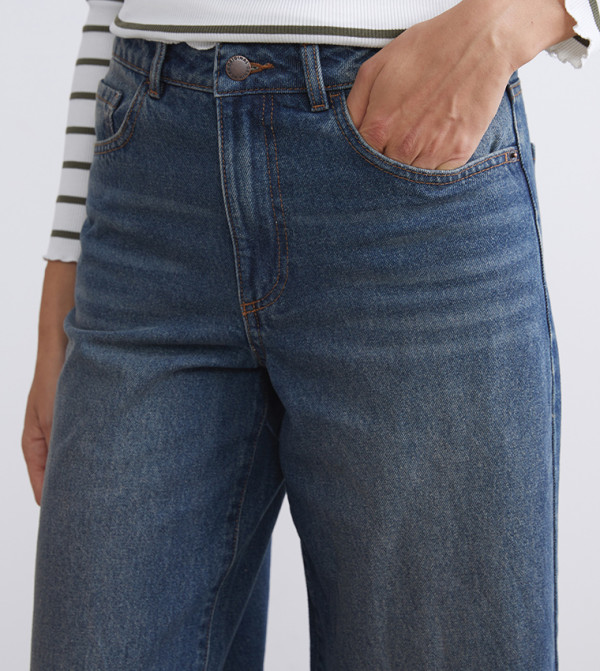 LC Waikiki  Jeans - Blue Wide Leg Jeans