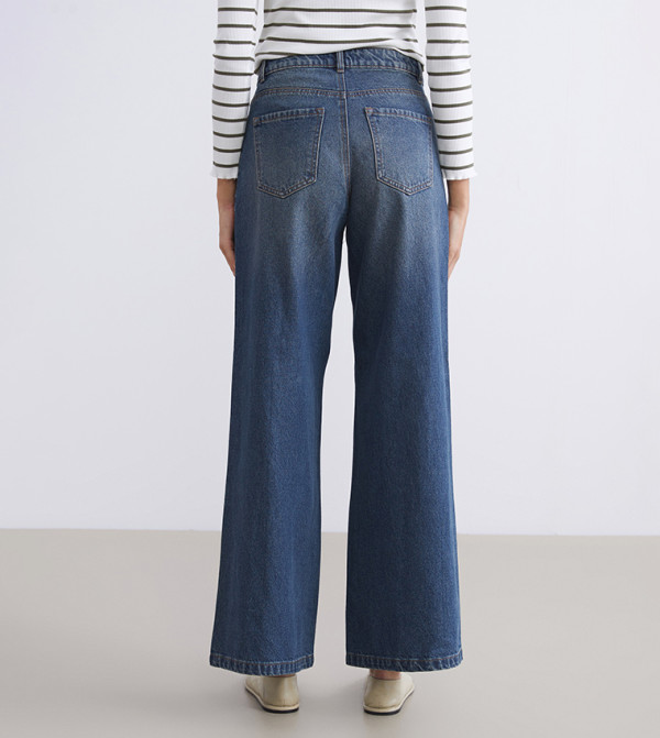 LC Waikiki  Jeans - Blue Wide Leg Jeans