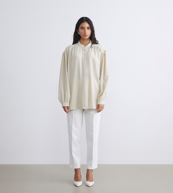 اٍل سي واي كيكي بلوزات - بيج قمصان