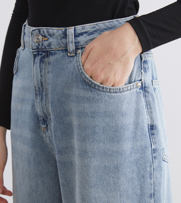 LC Waikiki Straight Jeans - Blue Straight Jeans