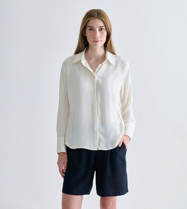 LC Waikiki  daily-essentials - Cream Shirts