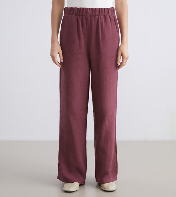 LC Waikiki  Clothing - Red Casual Pants