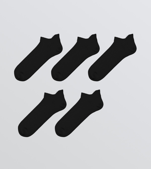 اٍل سي واي كيكي  جوارب   - أسود Ankle Length Socks