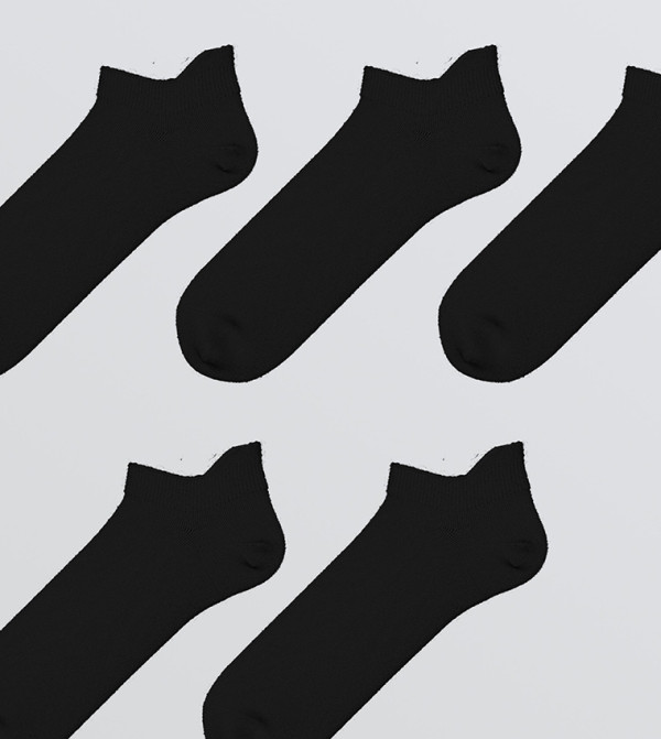 اٍل سي واي كيكي  جوارب   - أسود Ankle Length Socks
