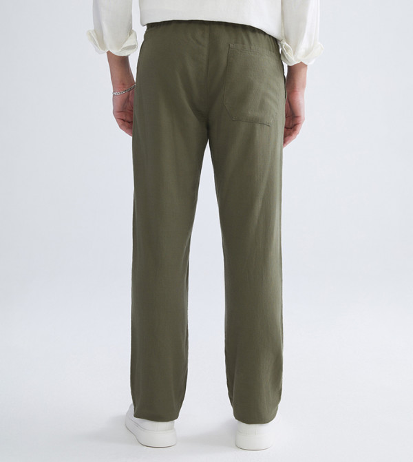 اٍل سي واي كيكي  بناطيل كاجوال - كاكي بنطال كاجوال