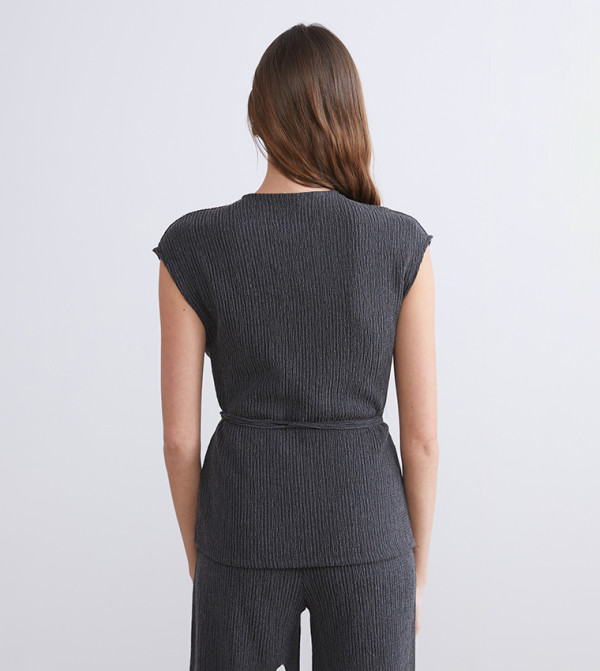 LC Waikiki  Jackets & Coats - Grey Sleeveless Tops