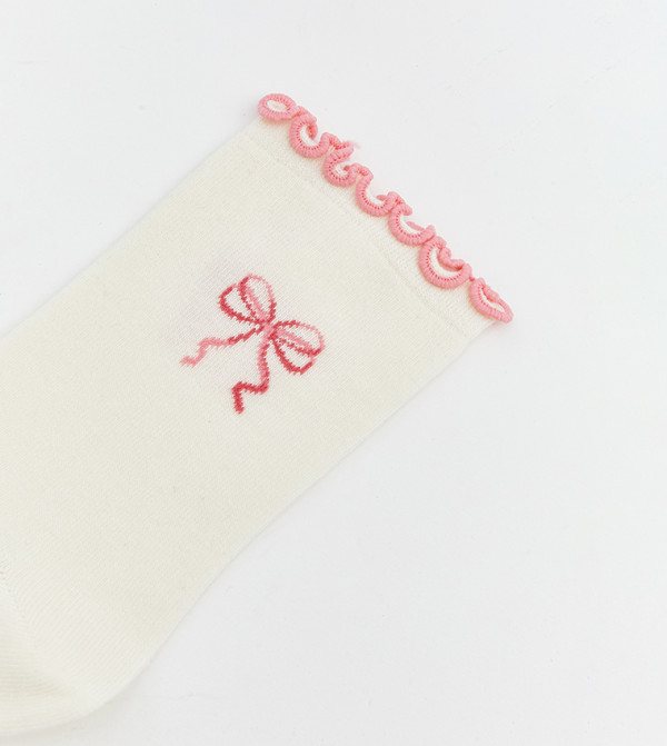 LC Waikiki  Socks - Beige Calf Length Socks