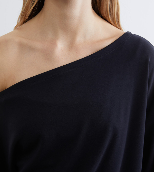 LC Waikiki T-Shirts - Black Long Sleeve T-Shirts