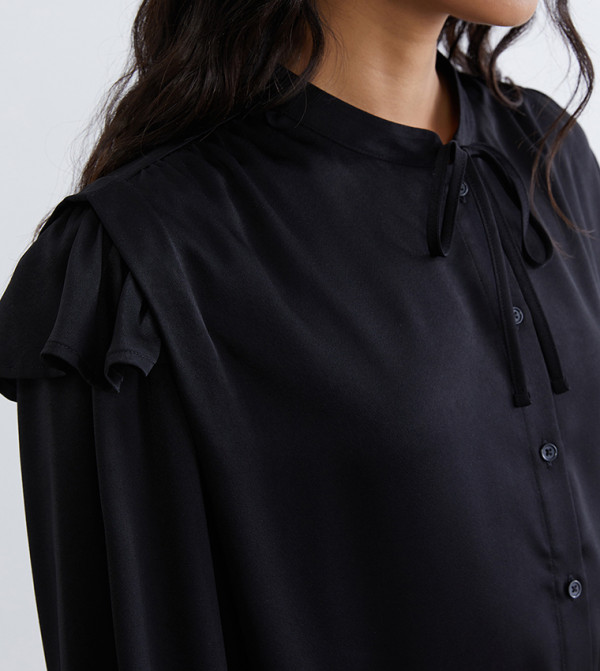 LC Waikiki  Tops - Black Casual Tops