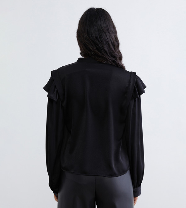 LC Waikiki  Tops - Black Casual Tops