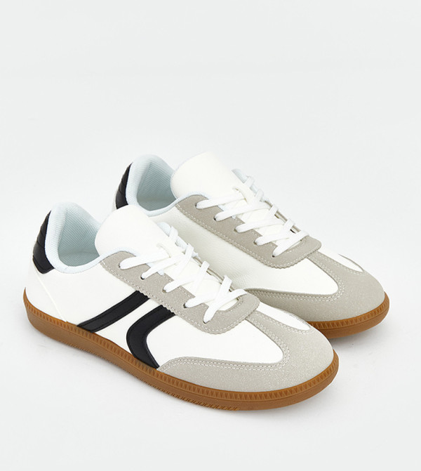 LC Waikiki  Shoes - White Low Top