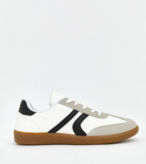 LC Waikiki  Shoes - White Low Top