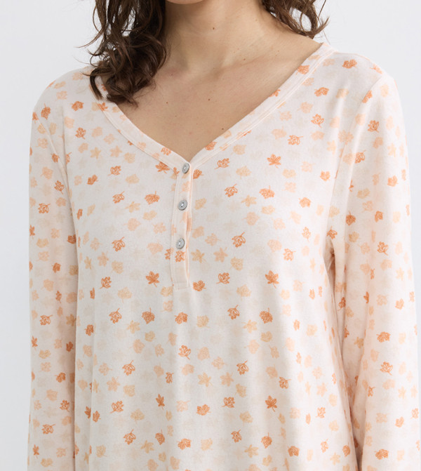 LC Waikiki  Sleepwears & Loungewears - Beige Night Dress & Gowns