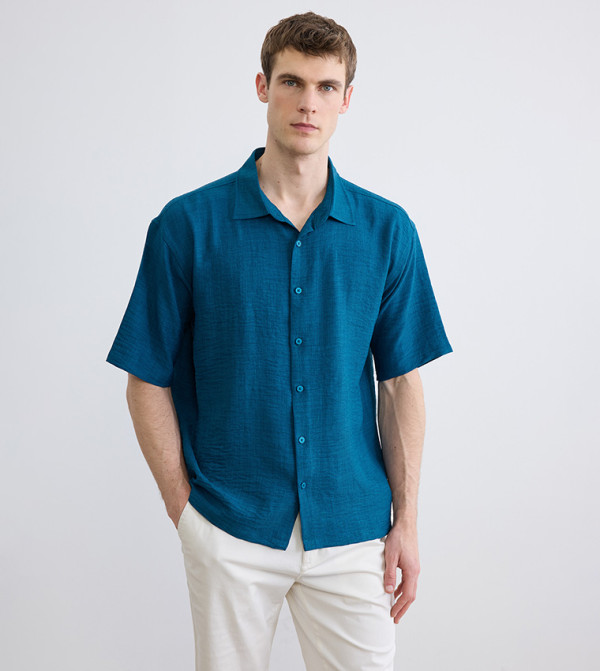 اٍل سي واي كيكي  ملابس - أزرق Short Sleeves