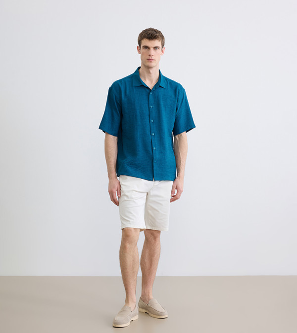 اٍل سي واي كيكي  ملابس - أزرق Short Sleeves