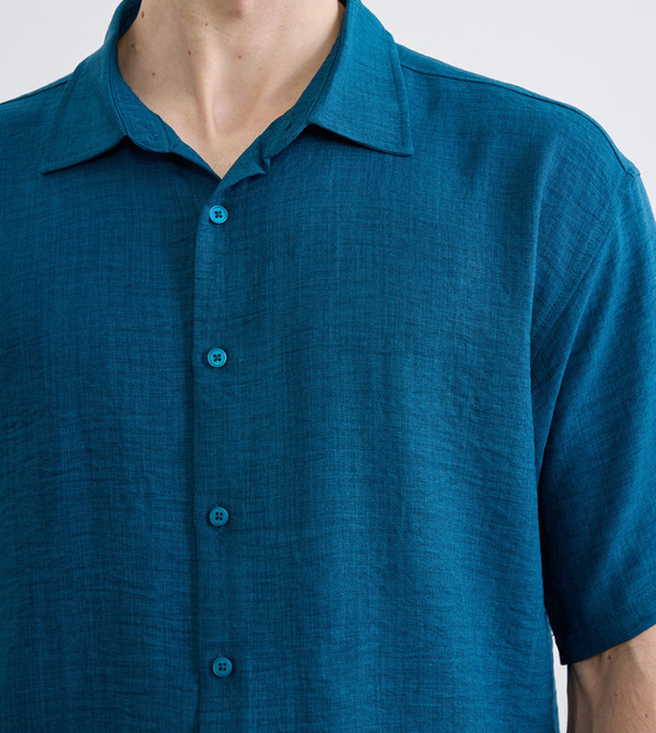 اٍل سي واي كيكي  ملابس - أزرق Short Sleeves