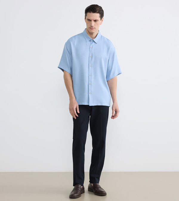 LC Waikiki LC Waikiki - Blue Short Sleeves
