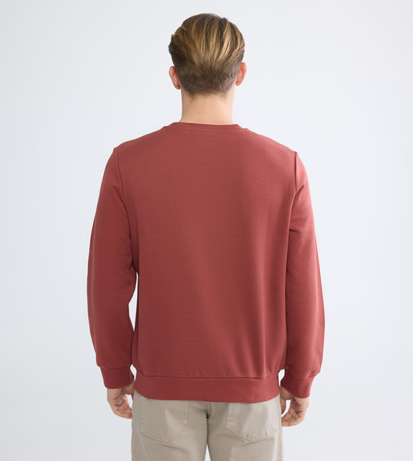 LC Waikiki Sweatshirts - Red Sweatshirts