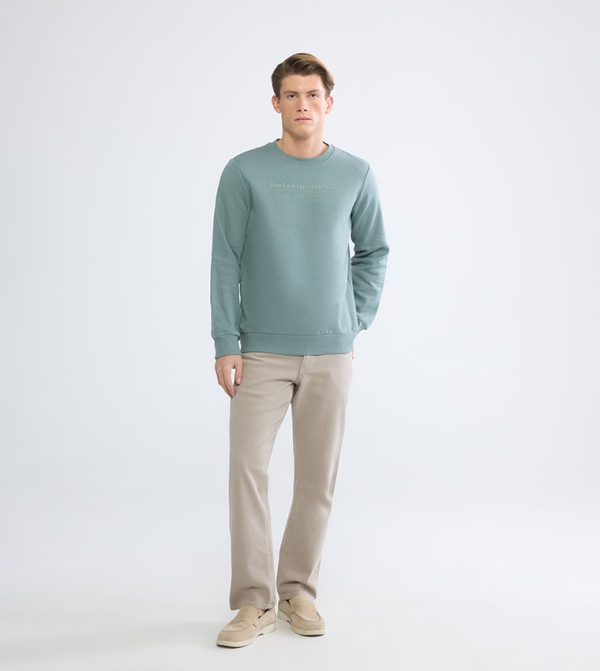 LC Waikiki  Sweatshirts - Green Sweatshirts