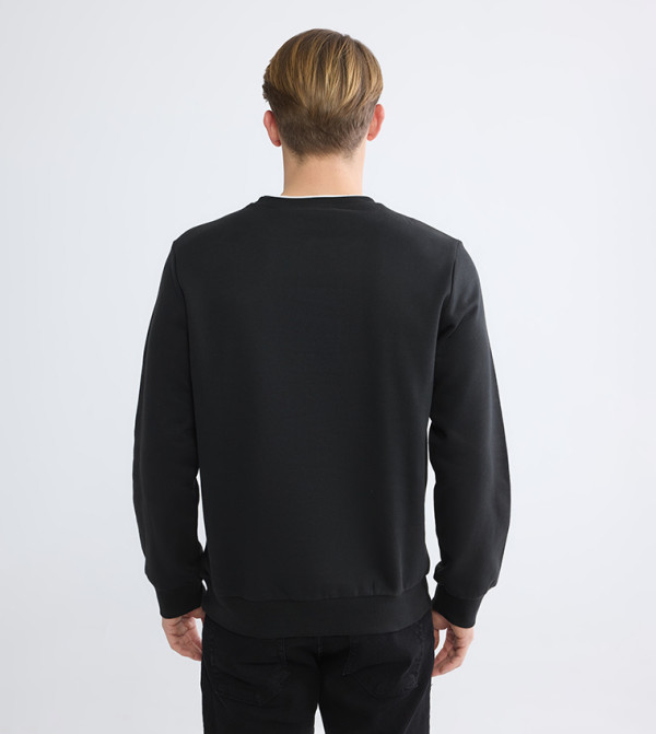LC Waikiki  Sweatshirts - Black Sweatshirts