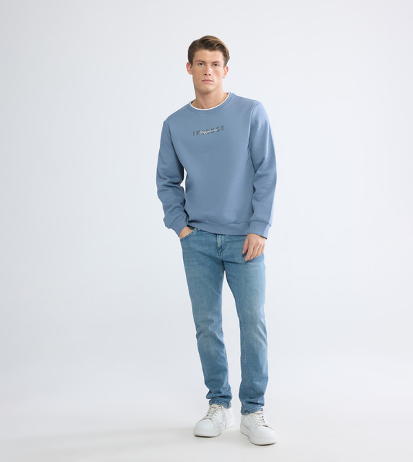 LC Waikiki  Sweatshirts - Blue Sweatshirts