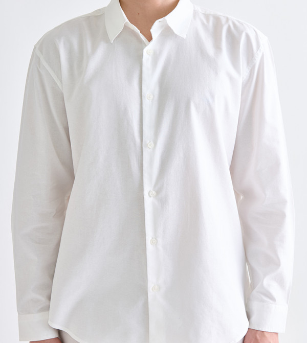 LC Waikiki  Shirts - White Long Sleeves