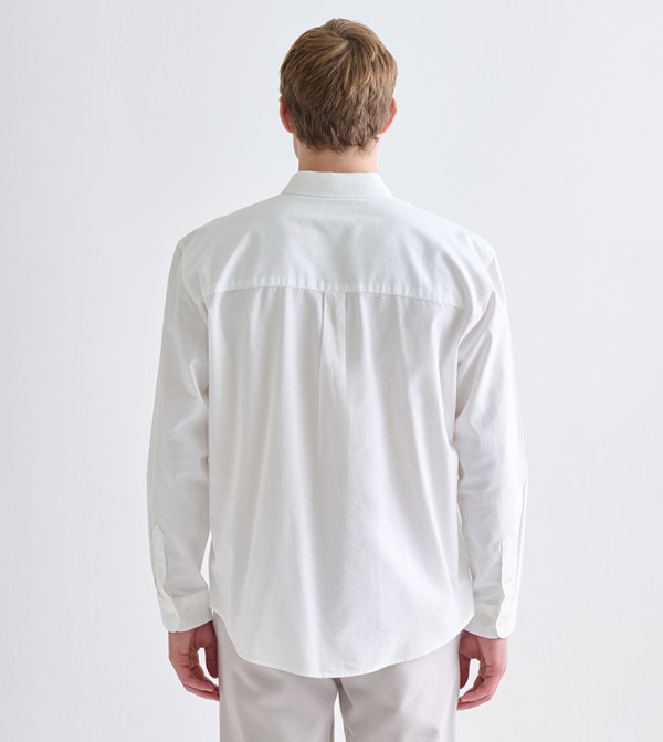 LC Waikiki  Shirts - White Long Sleeves
