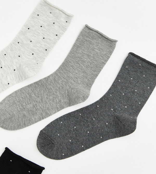اٍل سي واي كيكي  جوارب   - متعدد Ankle Length Socks