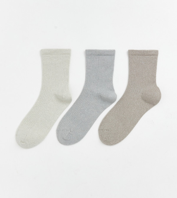 اٍل سي واي كيكي  اكسسوارات - أسود جوارب طويلة