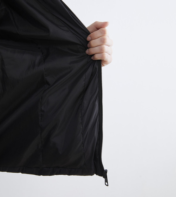 LC Waikiki  Puffer & Quilted Jackets - Black Puffer & Quilted Jackets