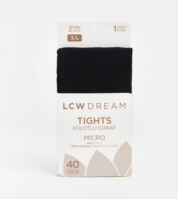 LC Waikiki  Stockings - BLACK Stockings