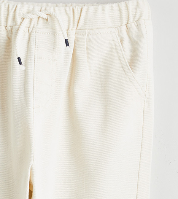 LC Waikiki  Trousers & Pants - Cream Trousers & Pants