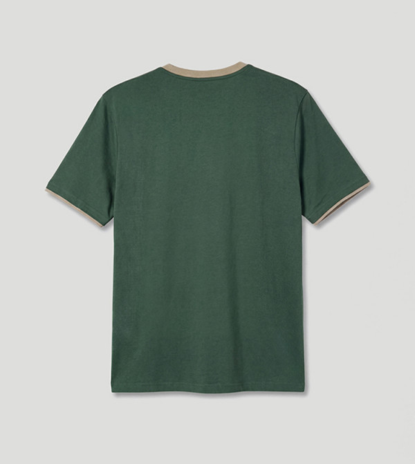 LC Waikiki LC Waikiki - Green Round Neck T-Shirts