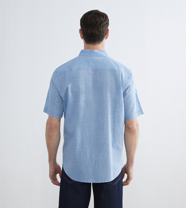 LC Waikiki  Clothing - Blue Short Sleeves